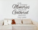 Our Fondest Memories Quotes Wall Decal Love Vinyl Art Stickers